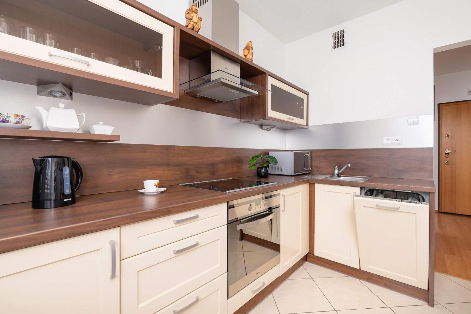 Bright Near Ice With Air Conditioning And Parking By Renters Kraków